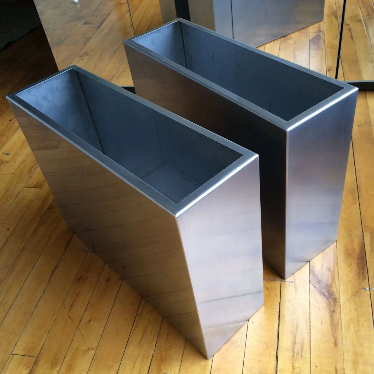 Stainless Steel Planters