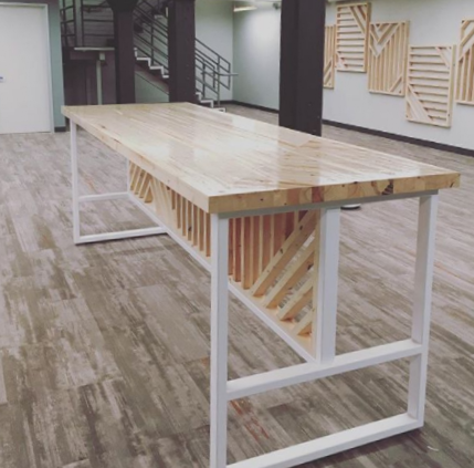 Custom Steel Table Base