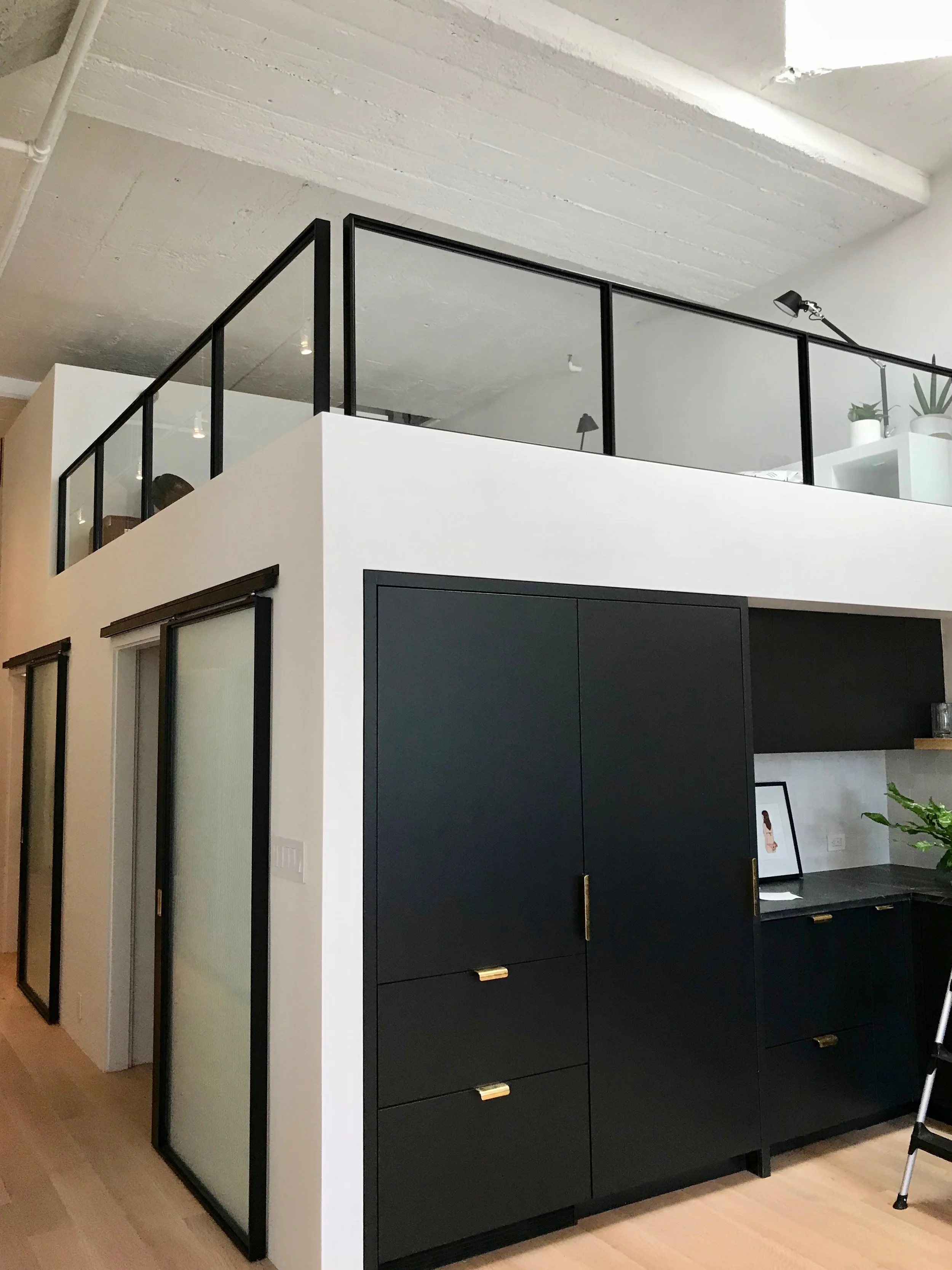Custom Steel Guardrails and Barn Doors