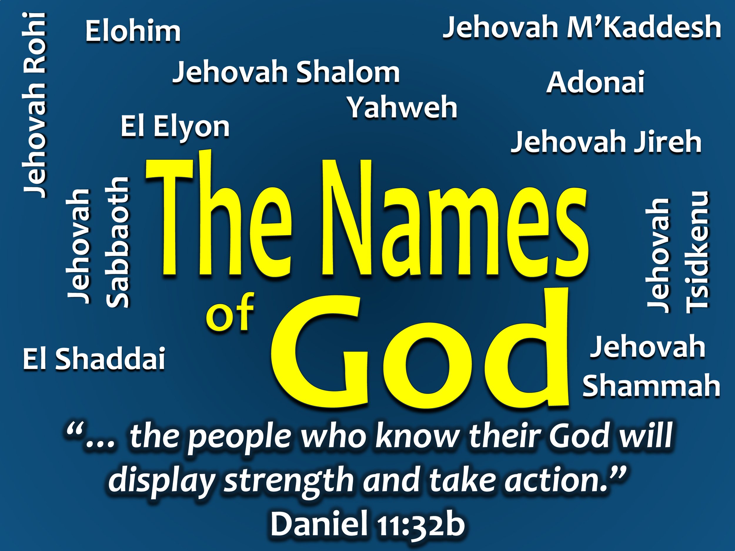 Pt. 3: Names of God – El, Eloah, Elohim, Adonai, Shaddai, Elyon – Your  Faith Has Made You Whole