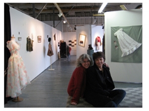 Dane Gallery Show "Threads That Bind" sponsored by Valley Vogue Collections in 2010.
