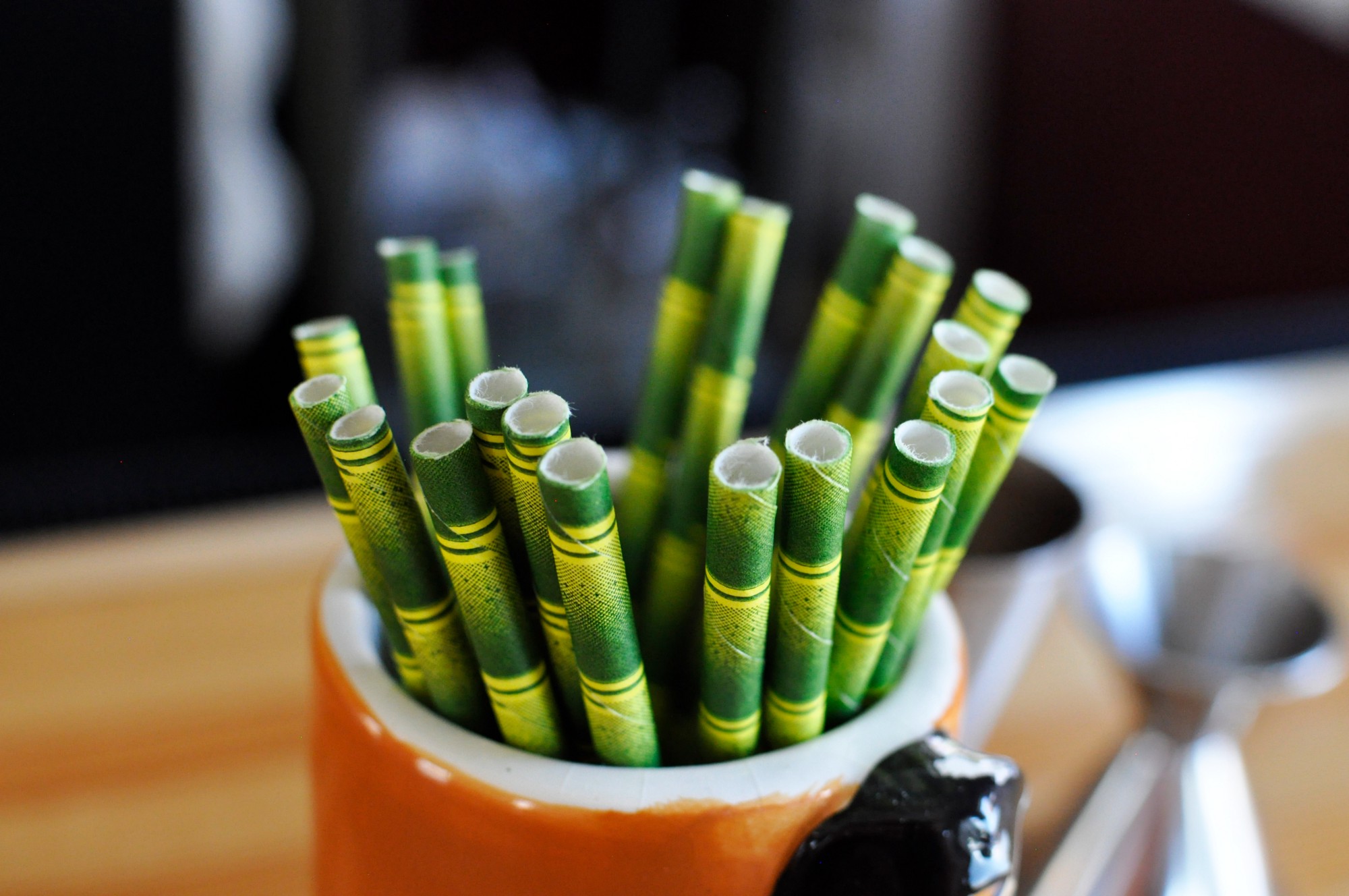 Braise’s compostable paper straws