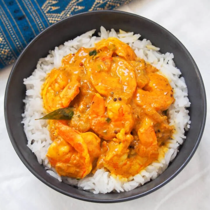 Thur. Dec. 4th  - Indian: Shrimp Malabar (GF)(DF)