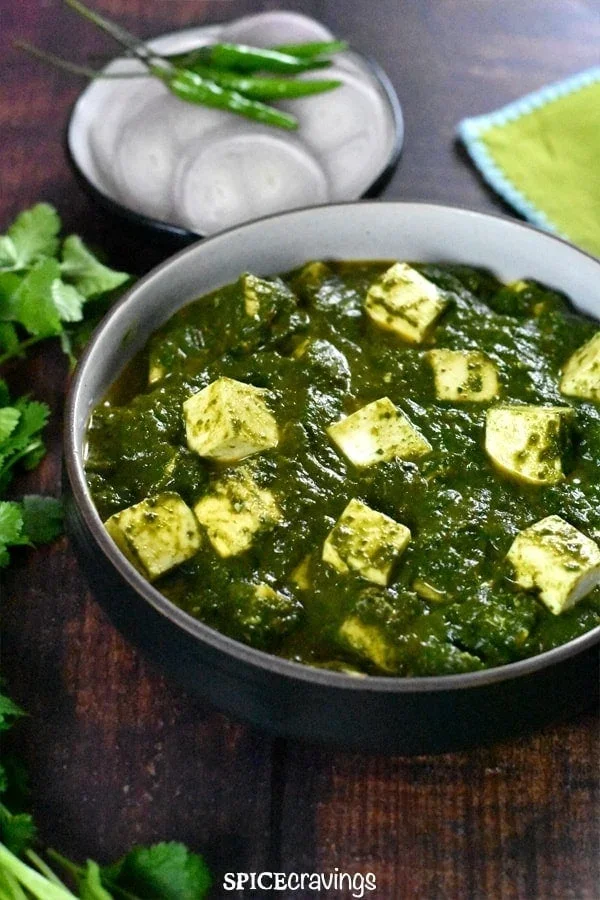 Thursday, May 21: Saag Paneer - Vegetarian (Braise Basics)