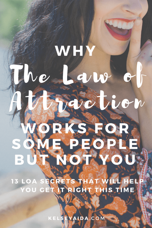 Why the Law of Attraction Works for Some People But Not You