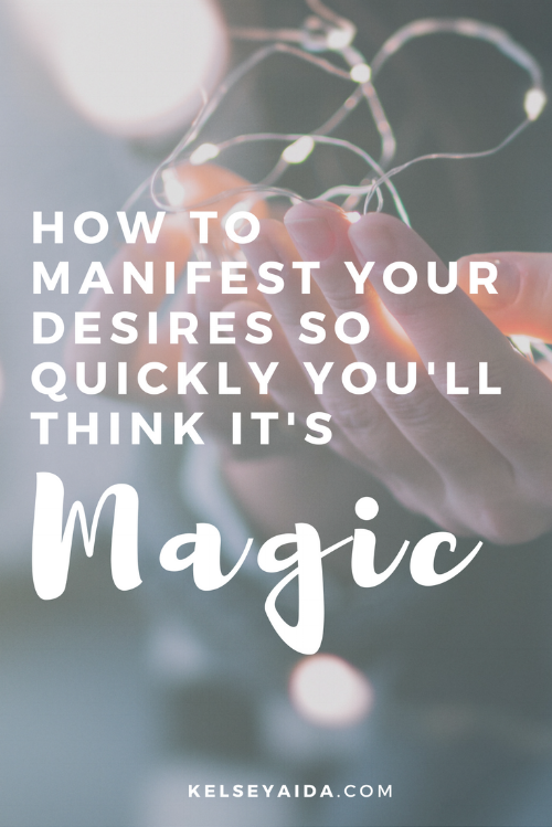 How To Quickly Manifest Your Desires