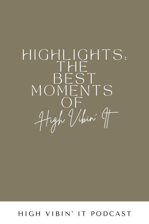 The BEST Moments of High Vibin' It