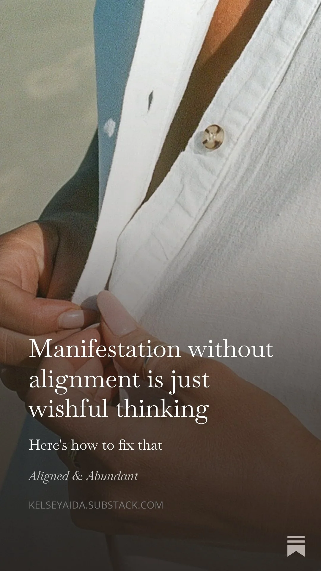 Manifestation without alignment is just wishful thinking