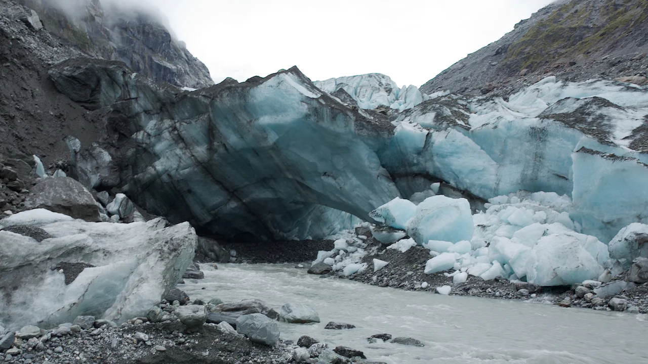  The terminus of Franz Josef Glacier, NZ 2014