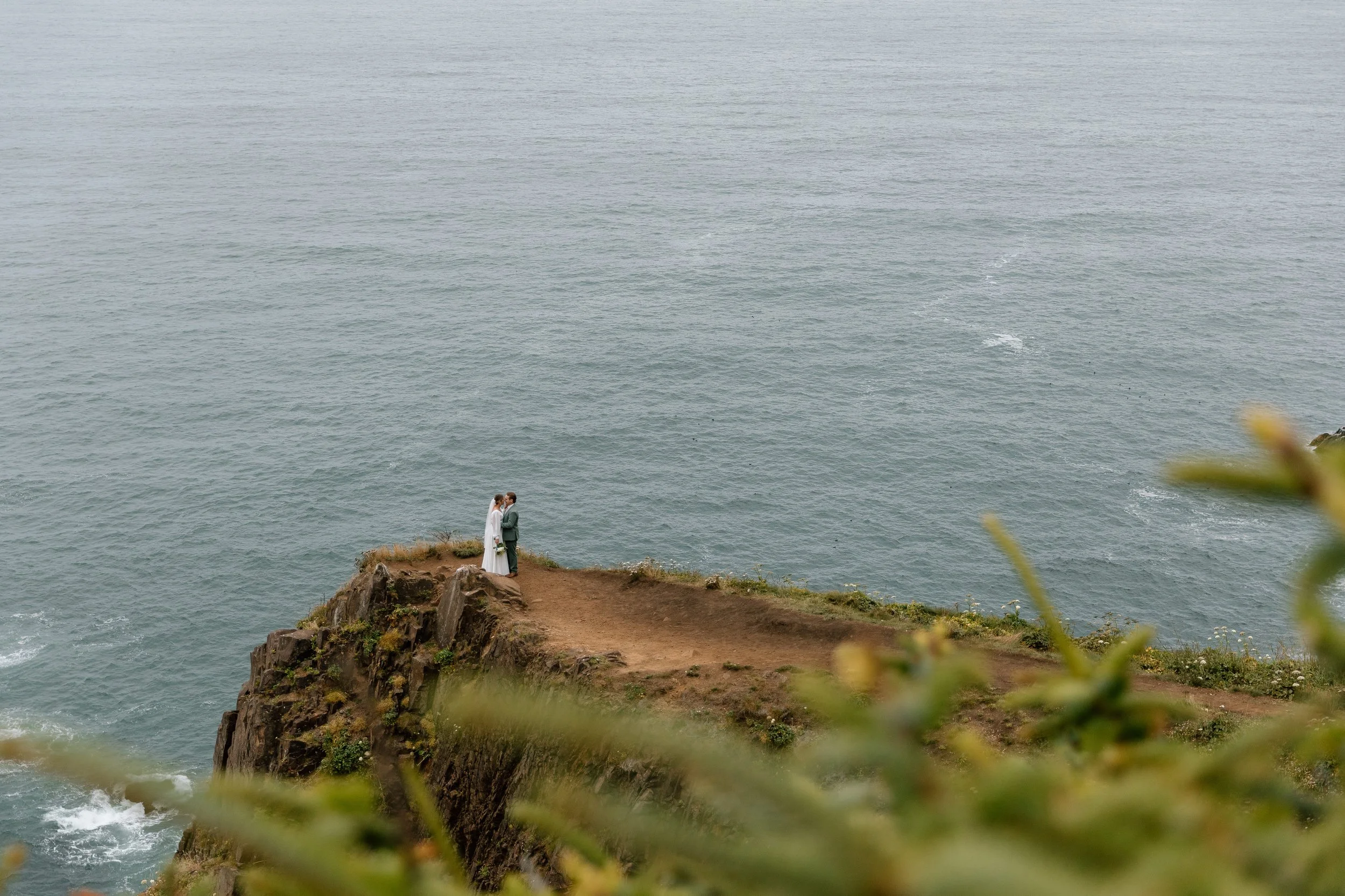 Elk flats Oregon elopement 