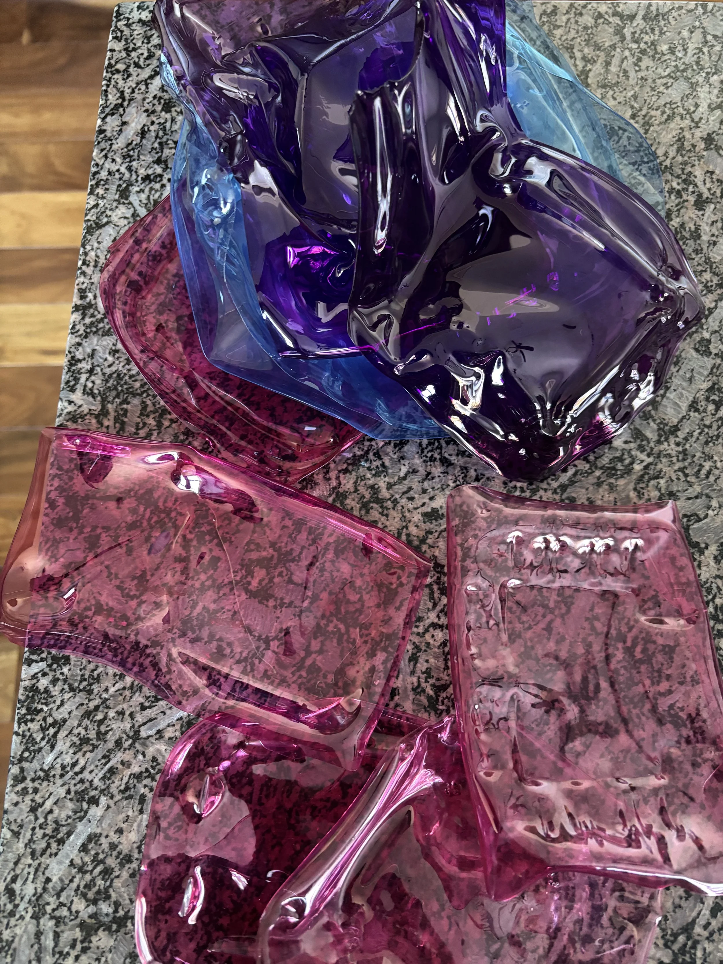 The plastic will deform