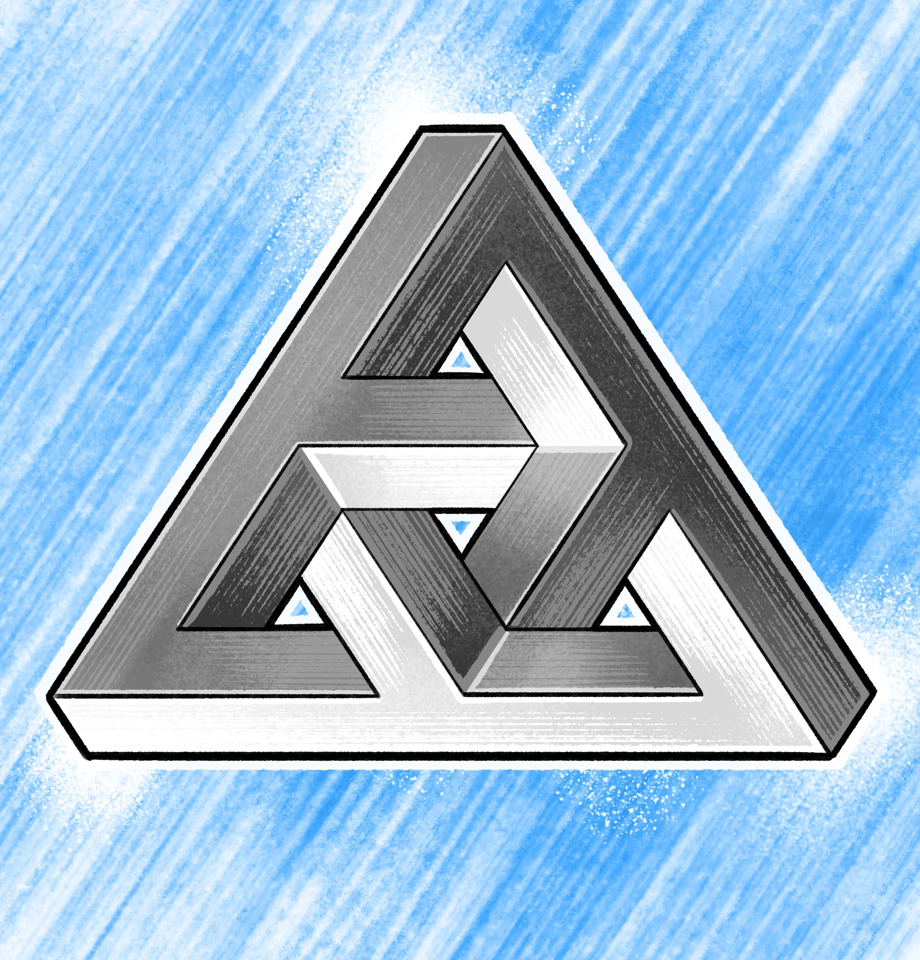 ‘Freehand‘ drawing in Photoshop with Precise Angles activated.