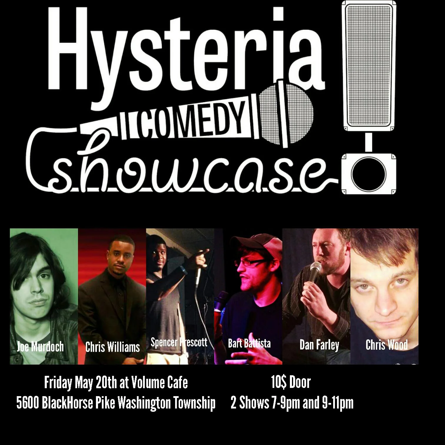 9pm Hysteria Comedy Showcase