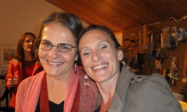 The ARTsee founders, Caren Frost Olmstead and Gail Mardfin.