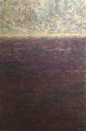 Golden Horizon 36″x24″, Acrylic Painting
