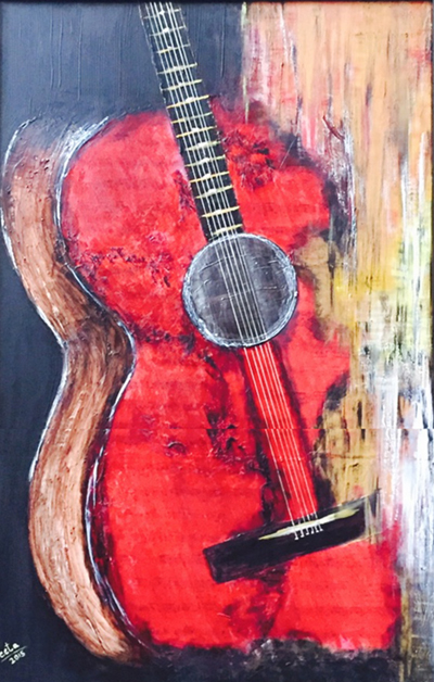 Rhythm Mixed media