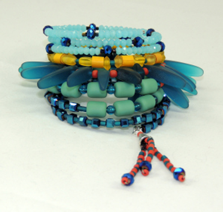 Memory wire bracelet