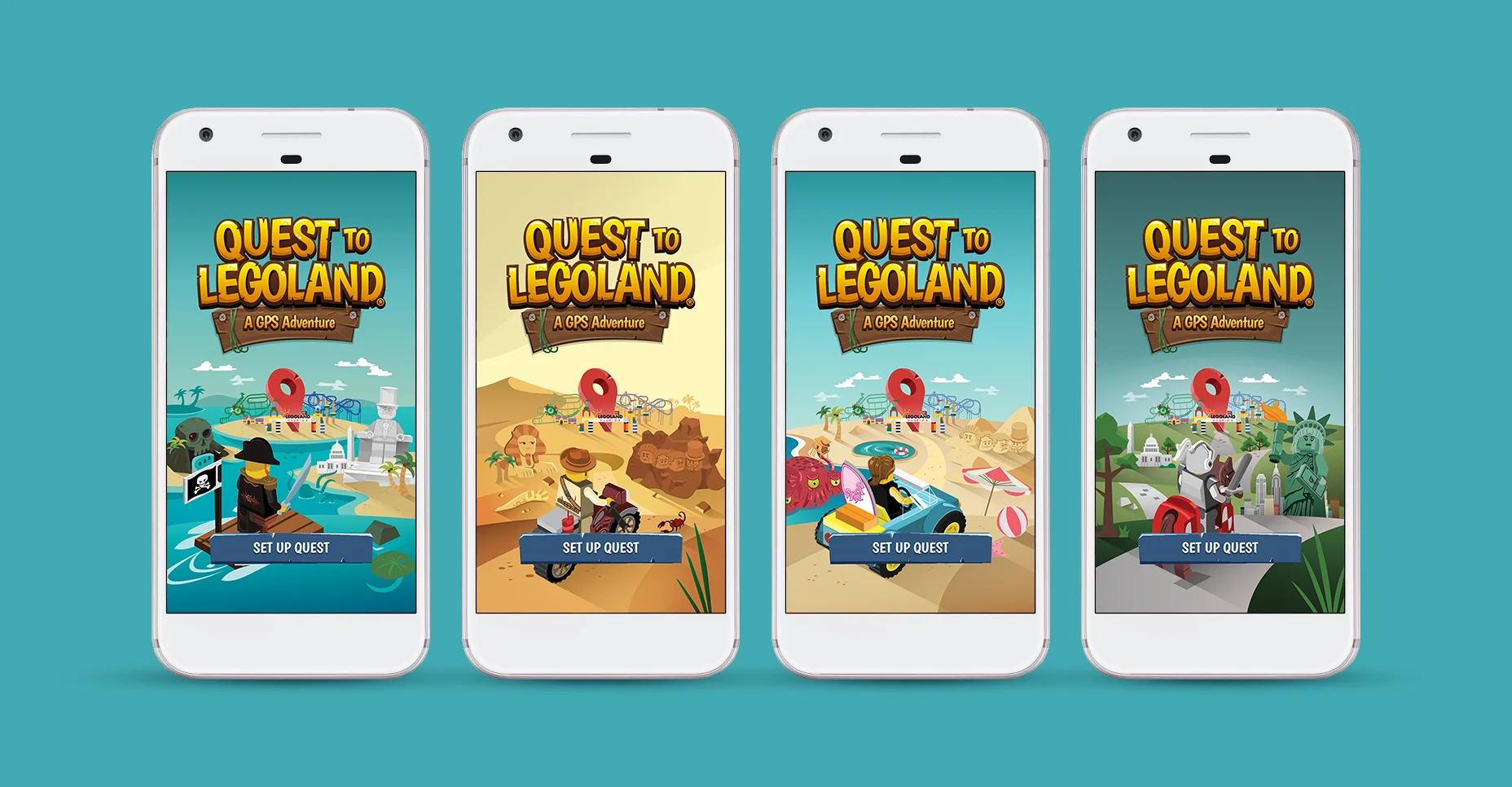 Pick Your Quest - Screens