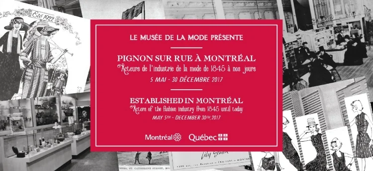 "Pignon sur rue à Montréal" au Musée de la mode