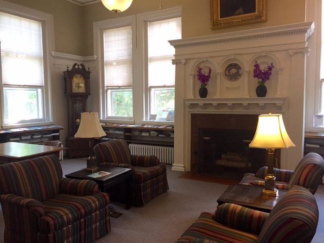 The reading room.