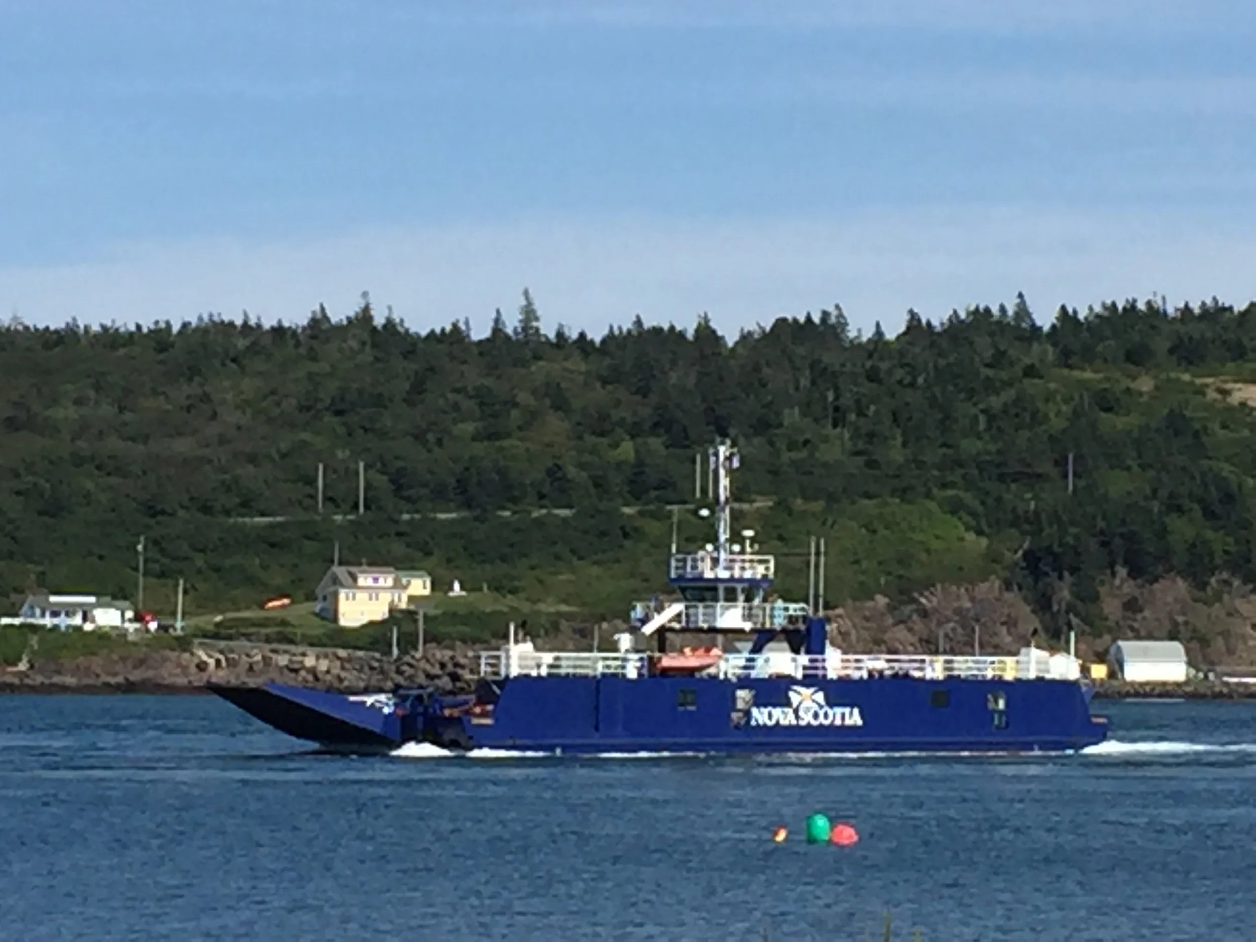 Margaret's Justice ferry running between Freeport and Westport NS