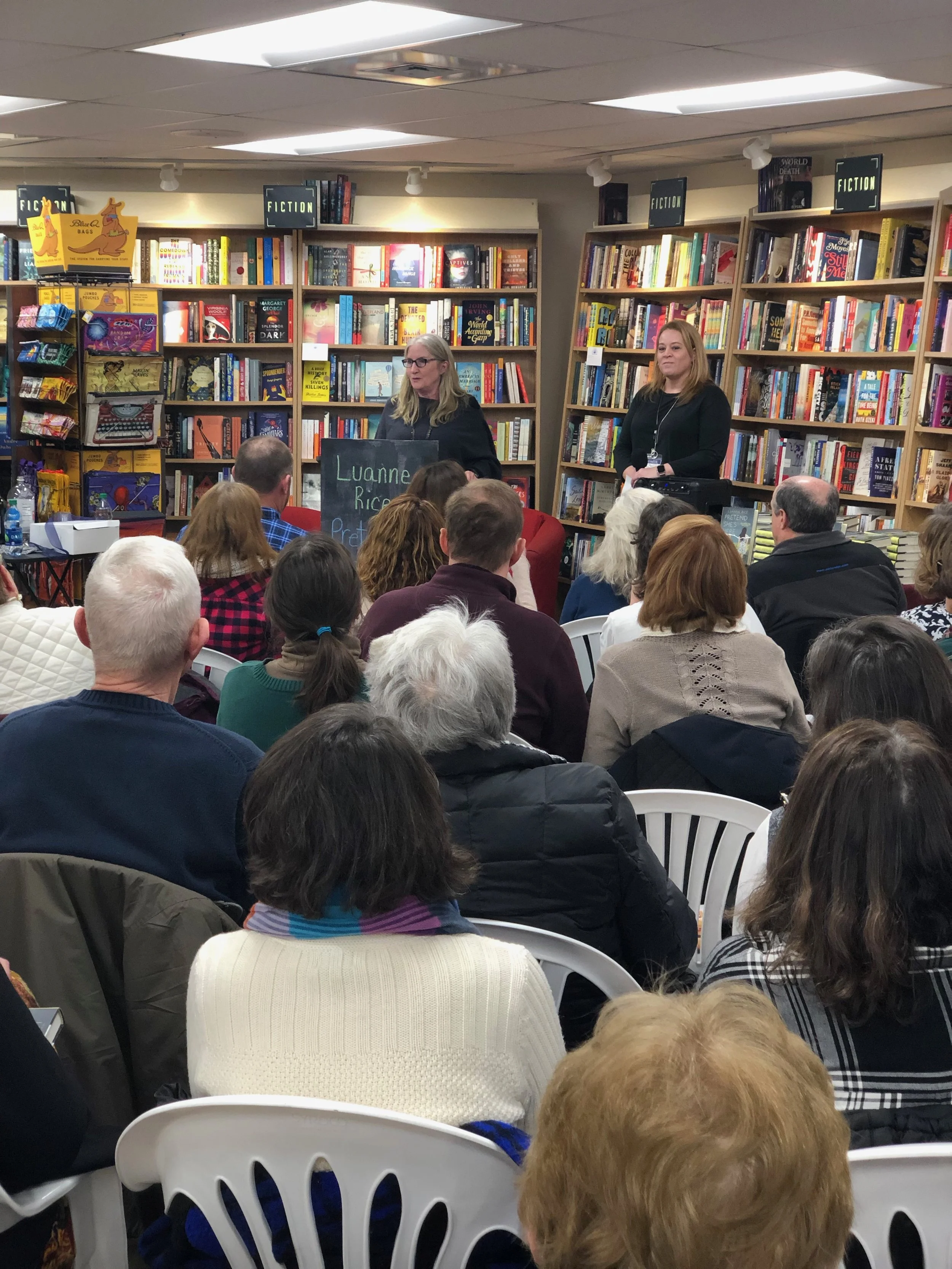 thank you to bank square books for a great night, and for lovely bookseller cathleen clifford for introducing me!