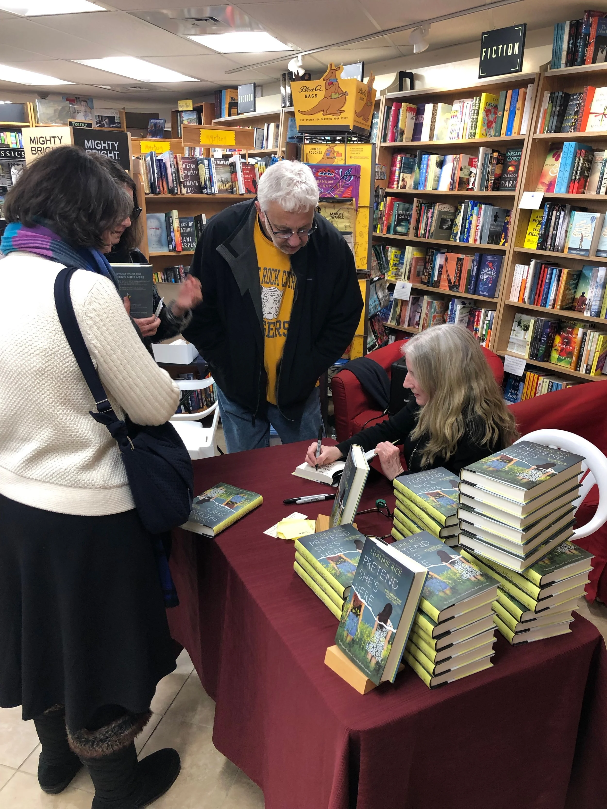 rick koster and eileen jenkins came and so did audrey, but…where’s virgil?