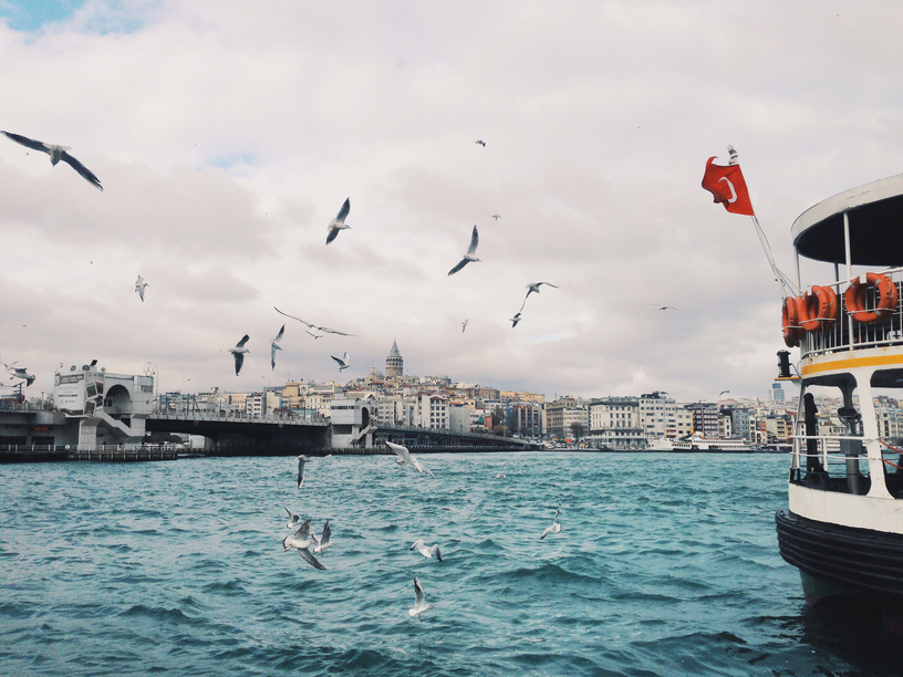 On the Bosphorus in Istanbul, Turkey. Photo by Jared Harrell