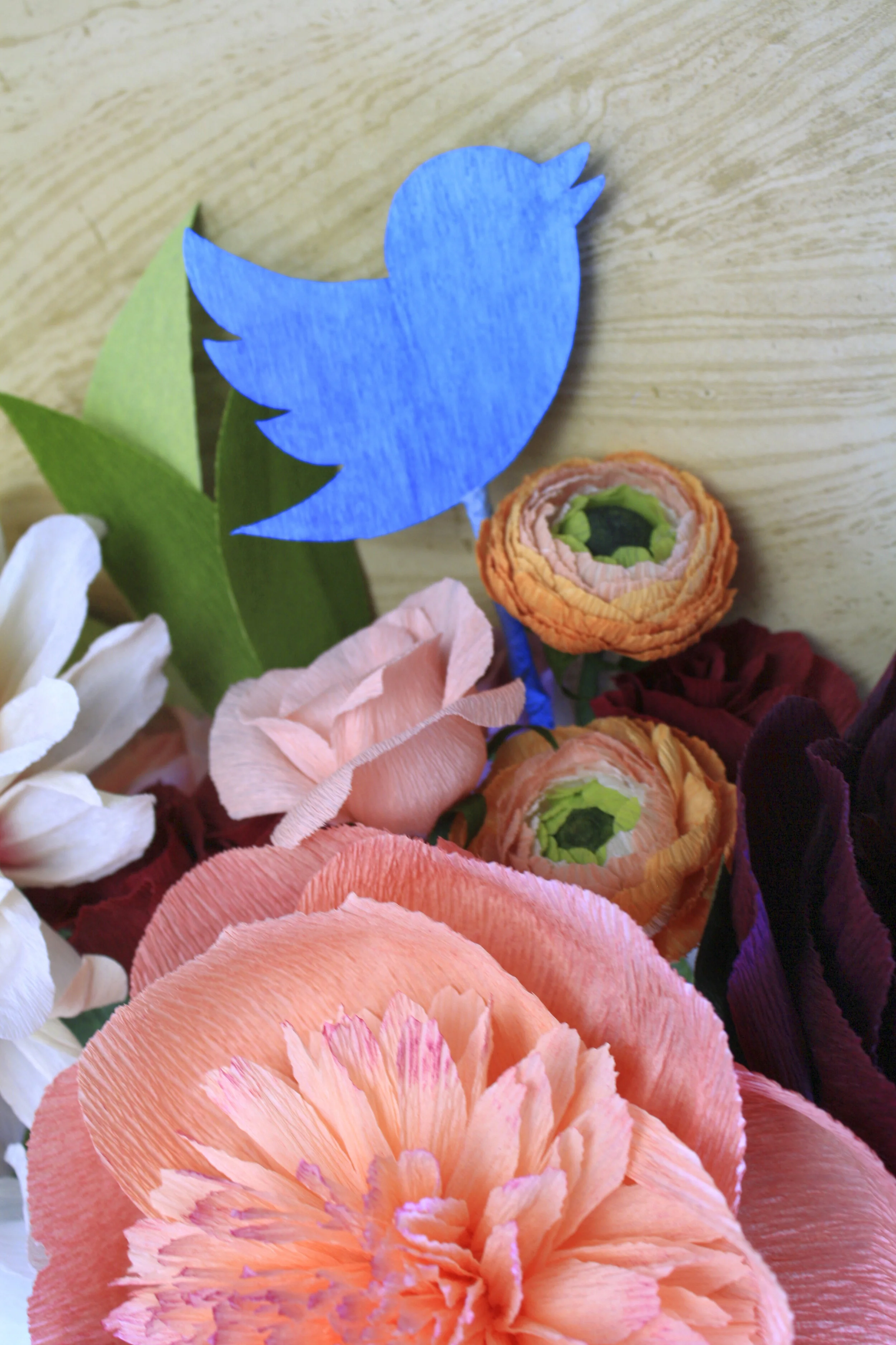 We Made Paper Flowers For Twitter Com Papercraft Miracles Llc