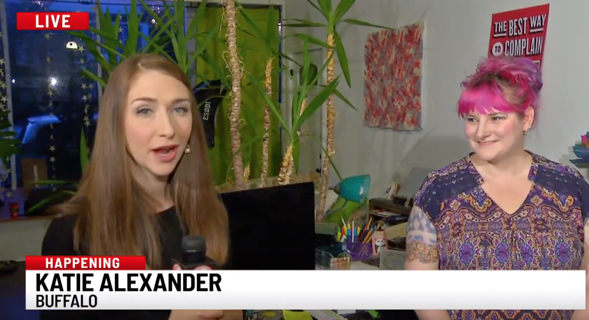 WIVB LIVE AT PAPERCRAFT MIRACLES LLC