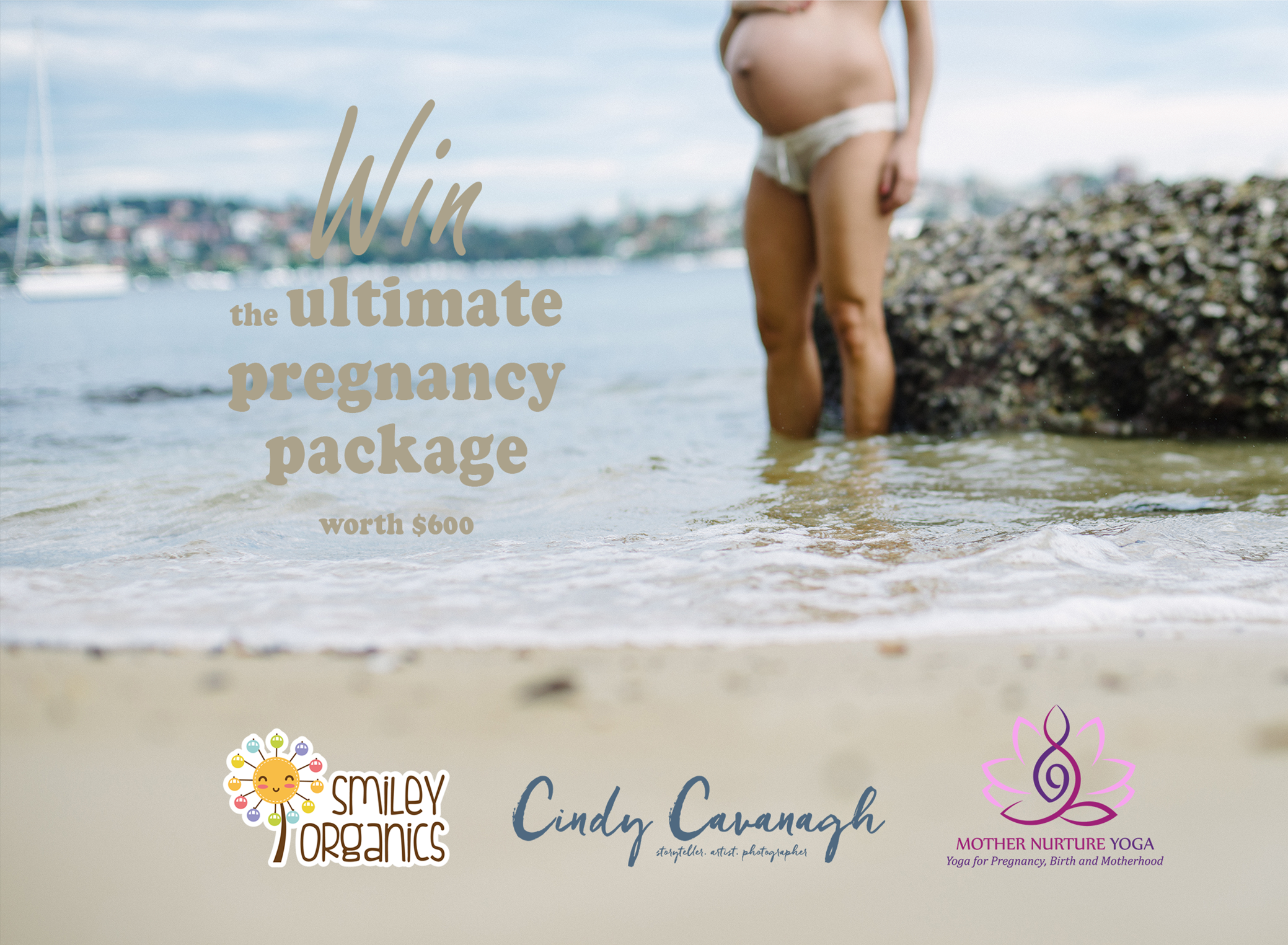 Maternity portraits in Sydney on the Northern Beaches by Cindy Cavanagh