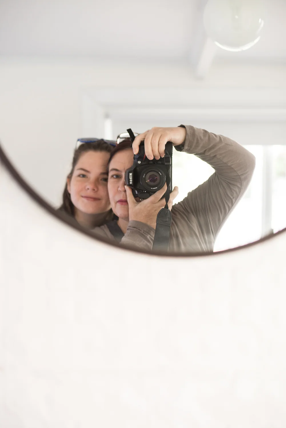 Motherand daughter portrait