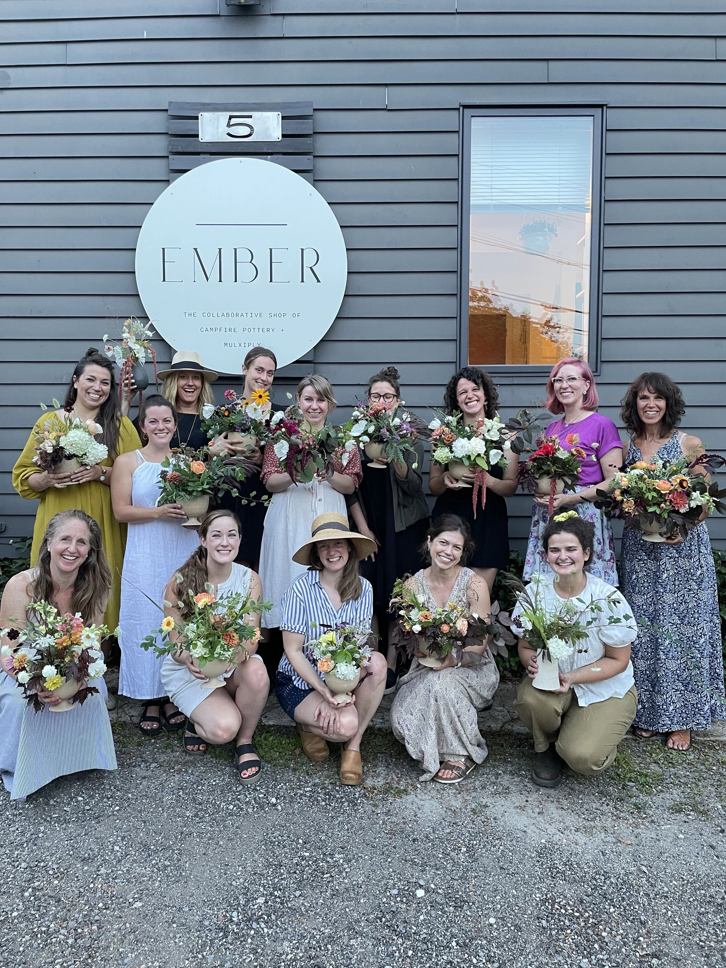 Flower Potluck Workshop AT EMBER