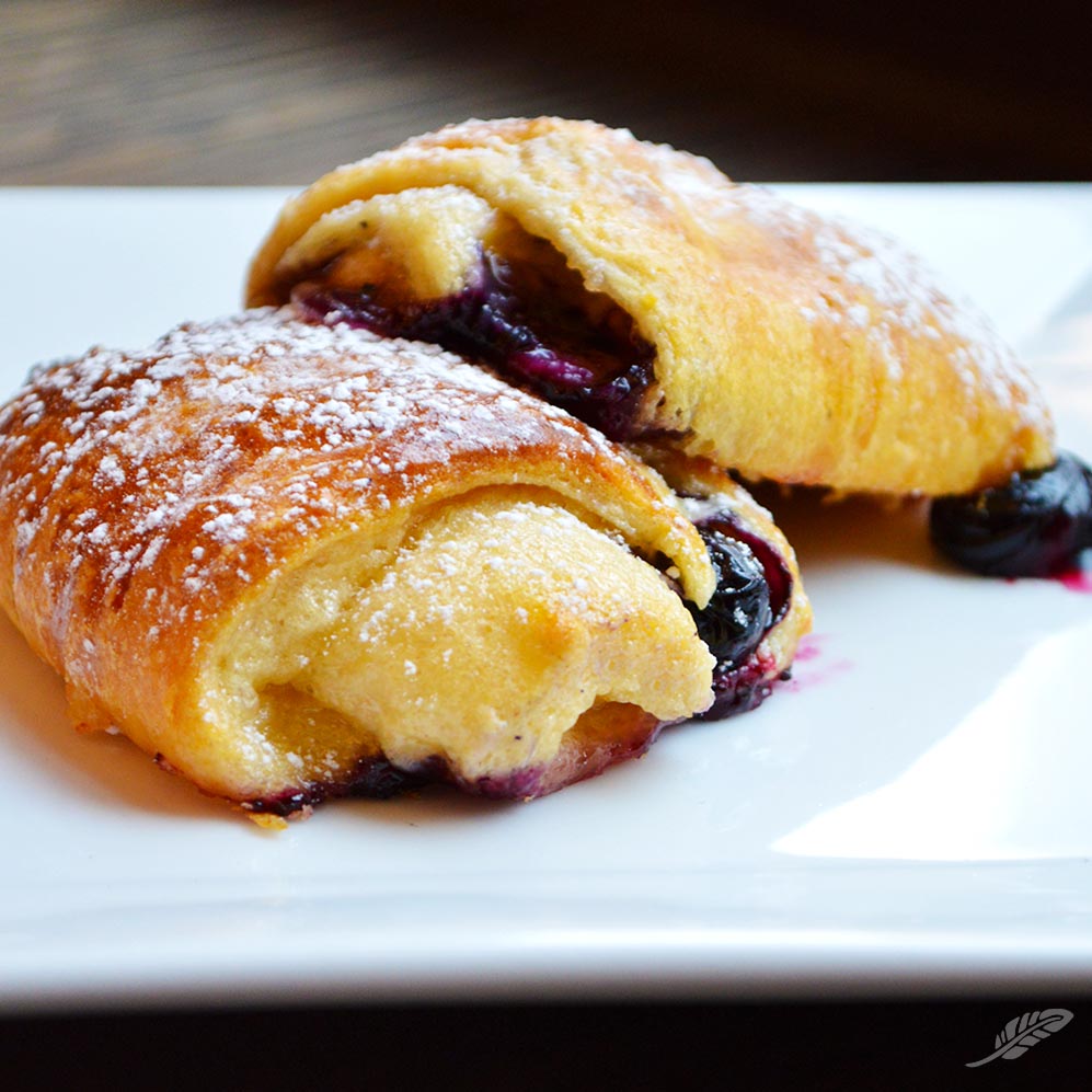 Blueberry Lemon "Carrés" 