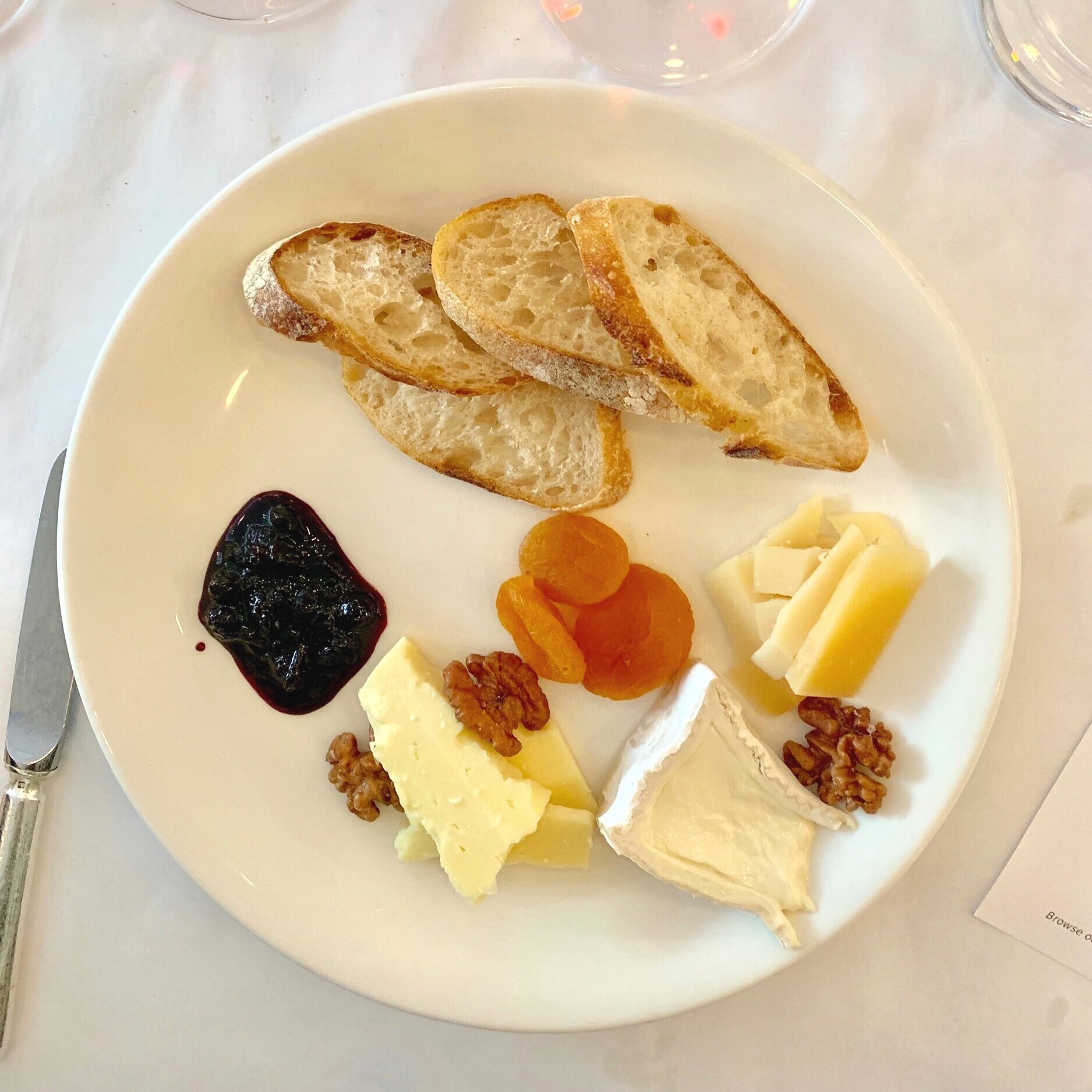 This cheese plate was one of the best I’ve had in a long time!
