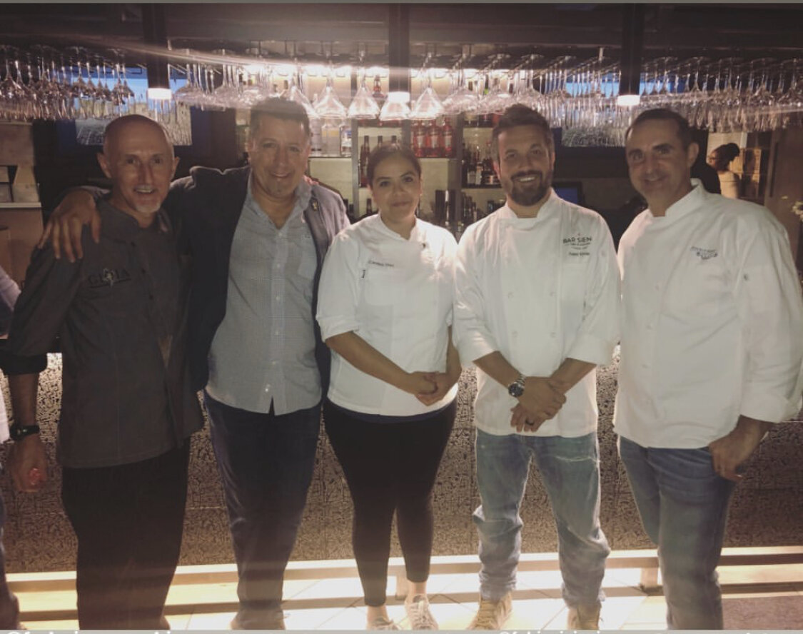 Thank you to all the chefs and our emcee, Mario Rizzotti
