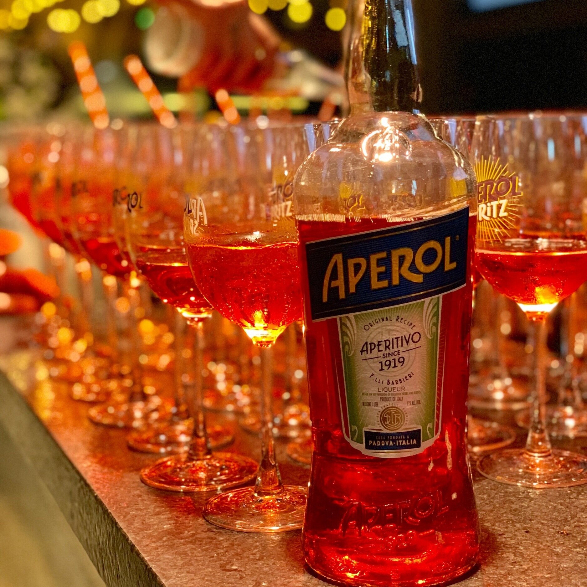 Wouldn’t be a proper cruise without Aperol