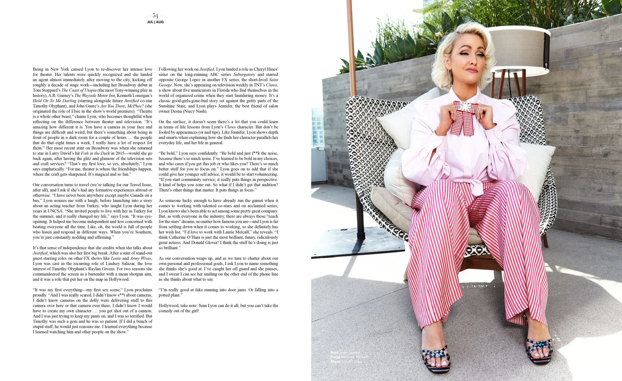 CVLUX/ Jenn Lyon/ Valentina Socci