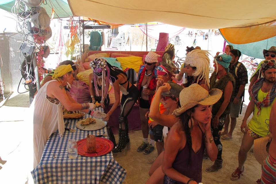 Hungry dusty beautiful people