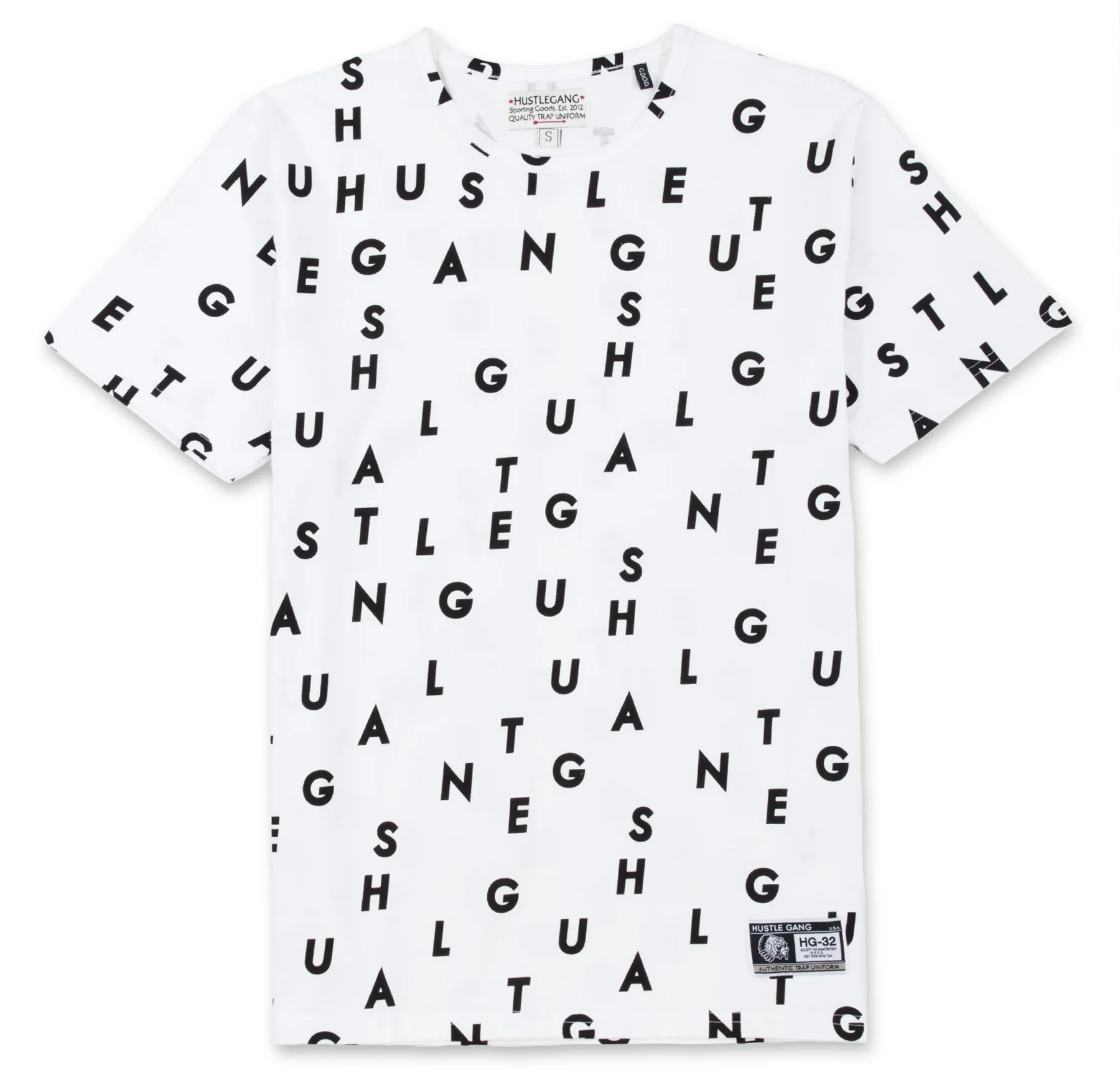 Grand Hustle Gang Evasive Tee_white black_1_o.jpg