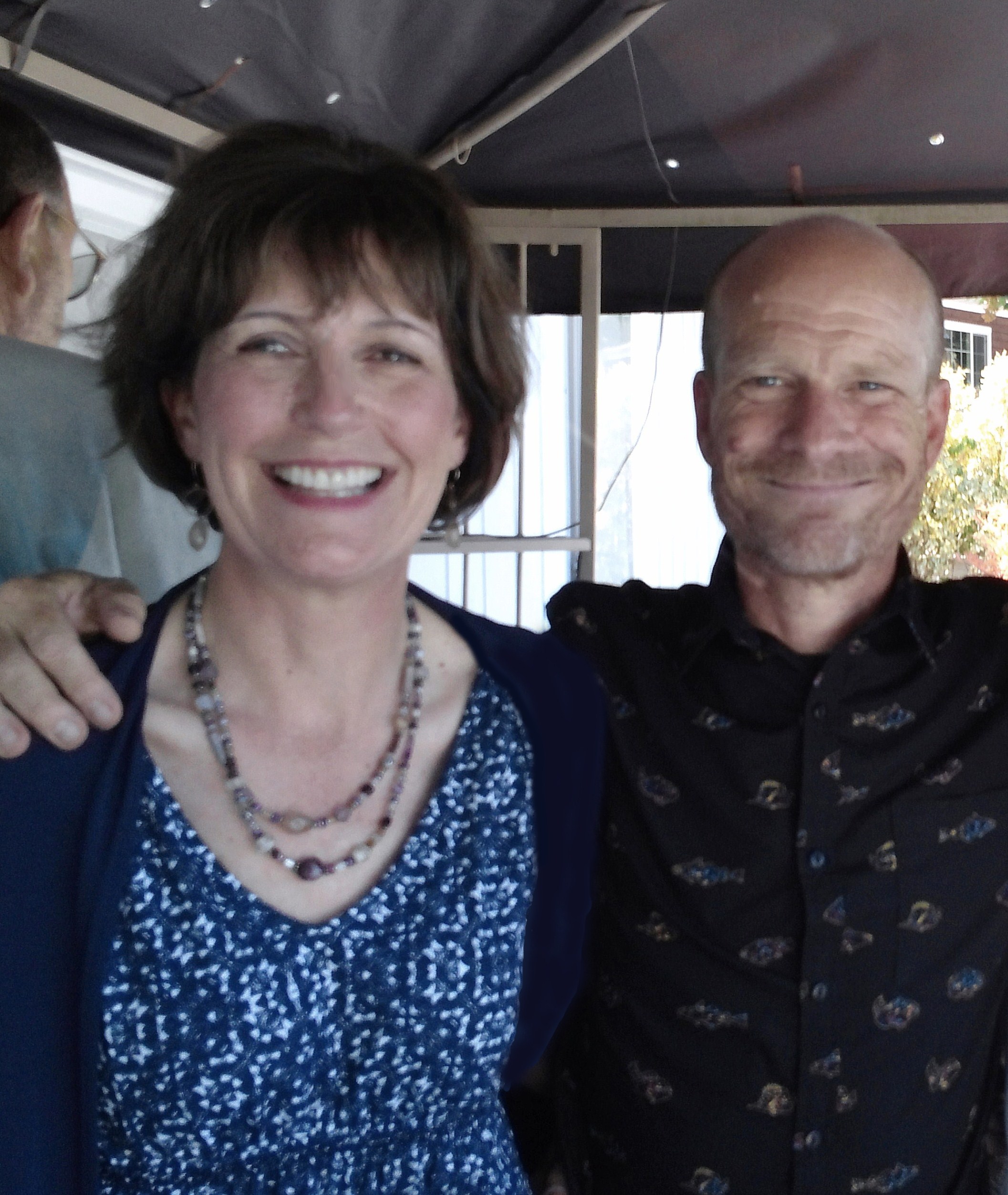 Jamie Jenson with Hans Brehmer
