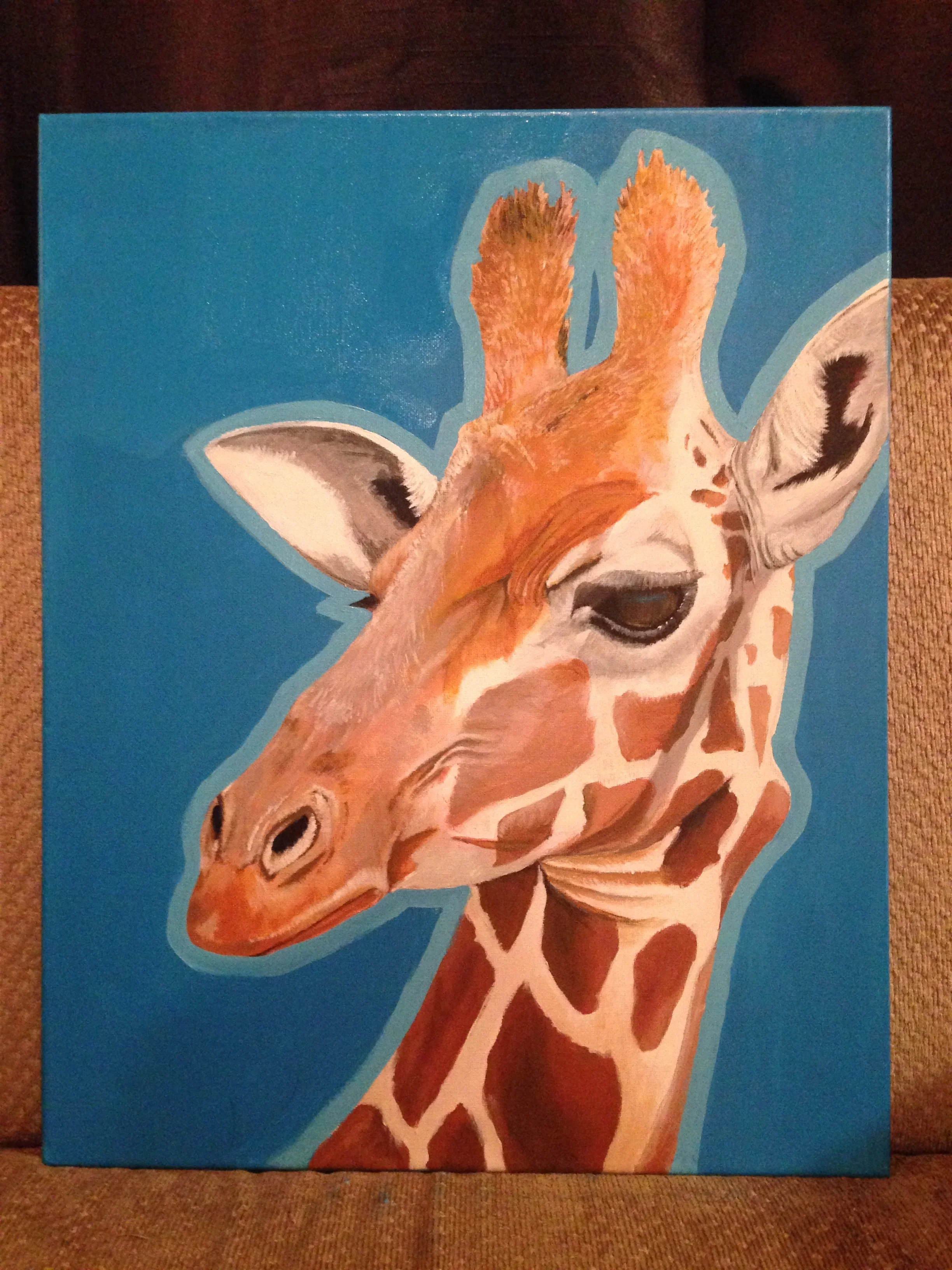 GiraffeAcrylic