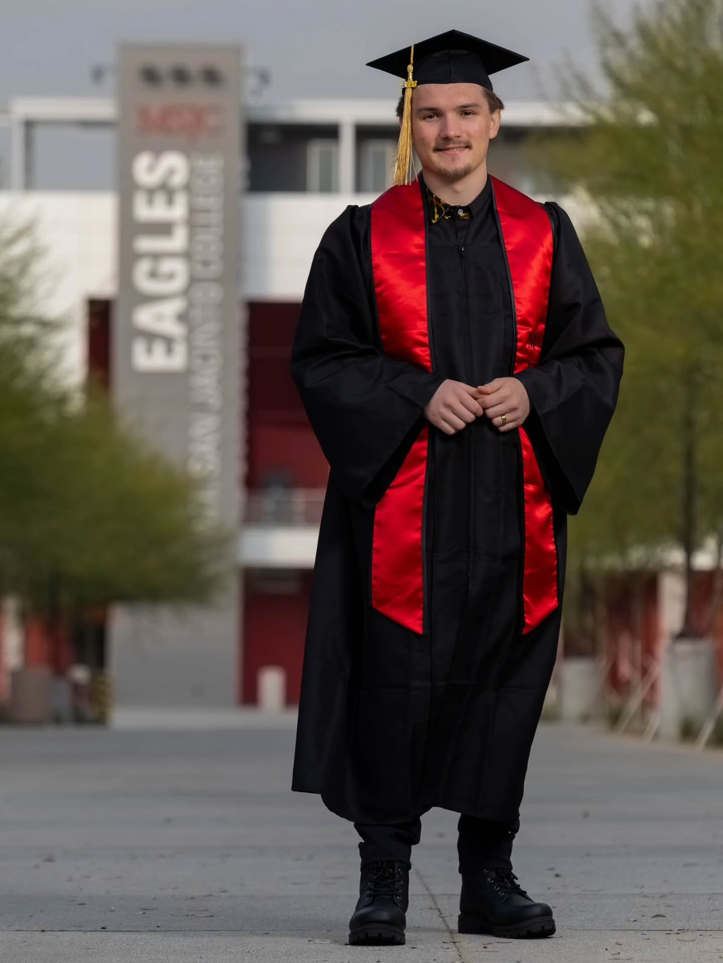 Got to take some graduation pics for my son, celebrating him wrapping up community college and heading to University.

I am so excited for you @stigkidc 
Watching you work these past few years at improving yourself has been incredible. Congrats again