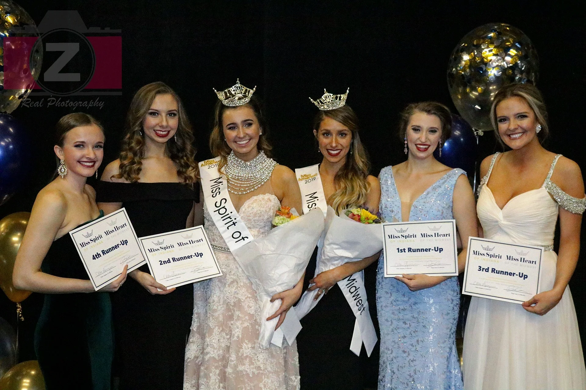 (Left-Right): Lindsey Brown, Brittany Gallarneau, Alias Tschuor, Samara Norris, Priscilla Olson, Hannah Bullion