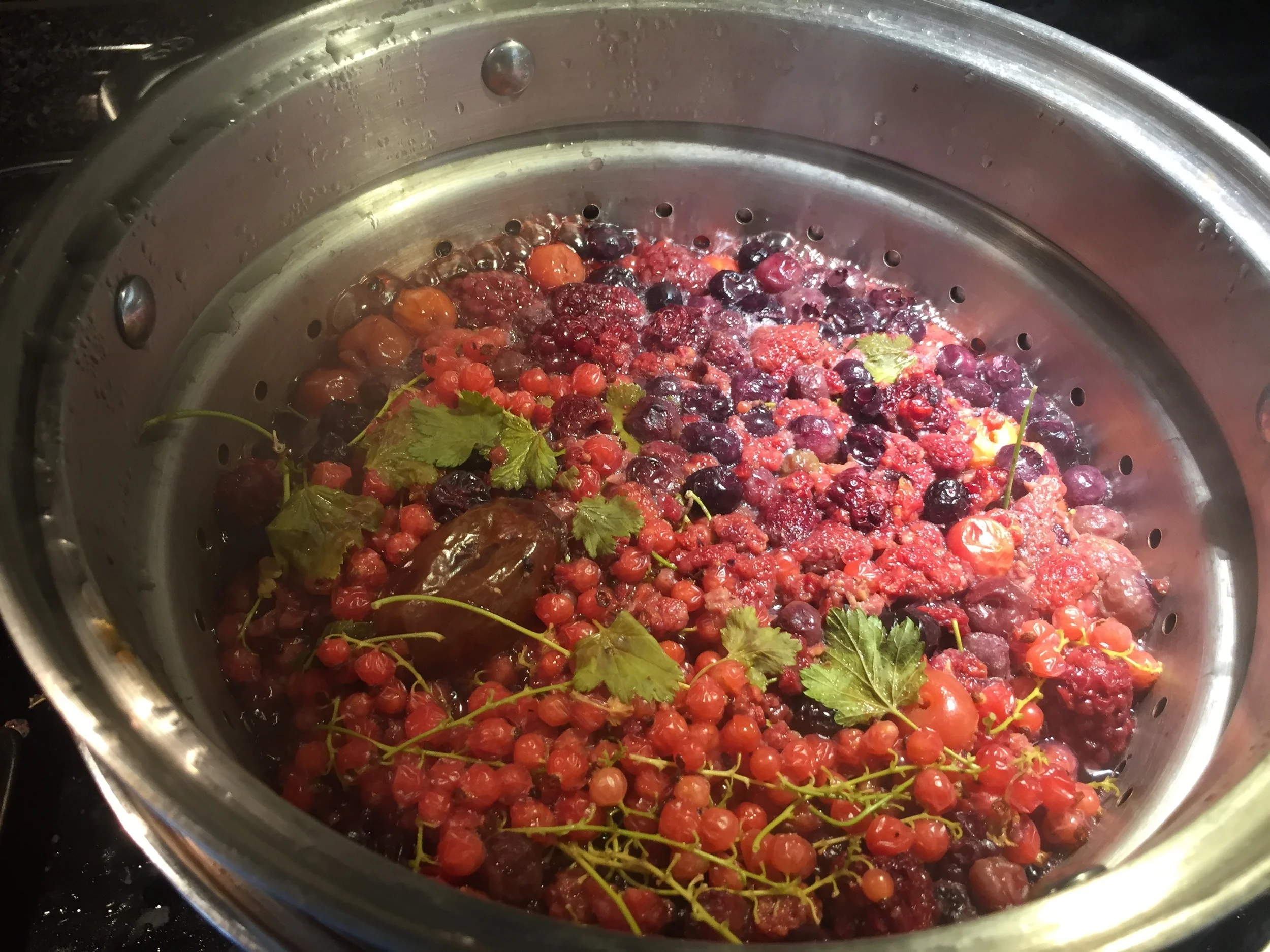 Currant leaves smell amazing and give off a tangy taste