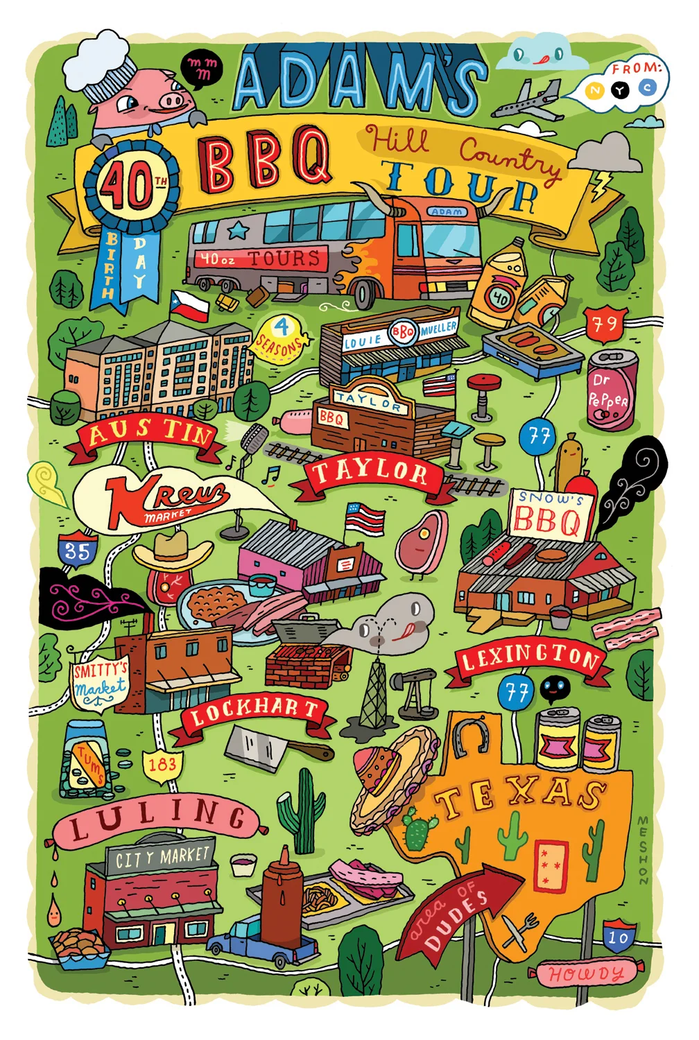 BBQ TOUR poster