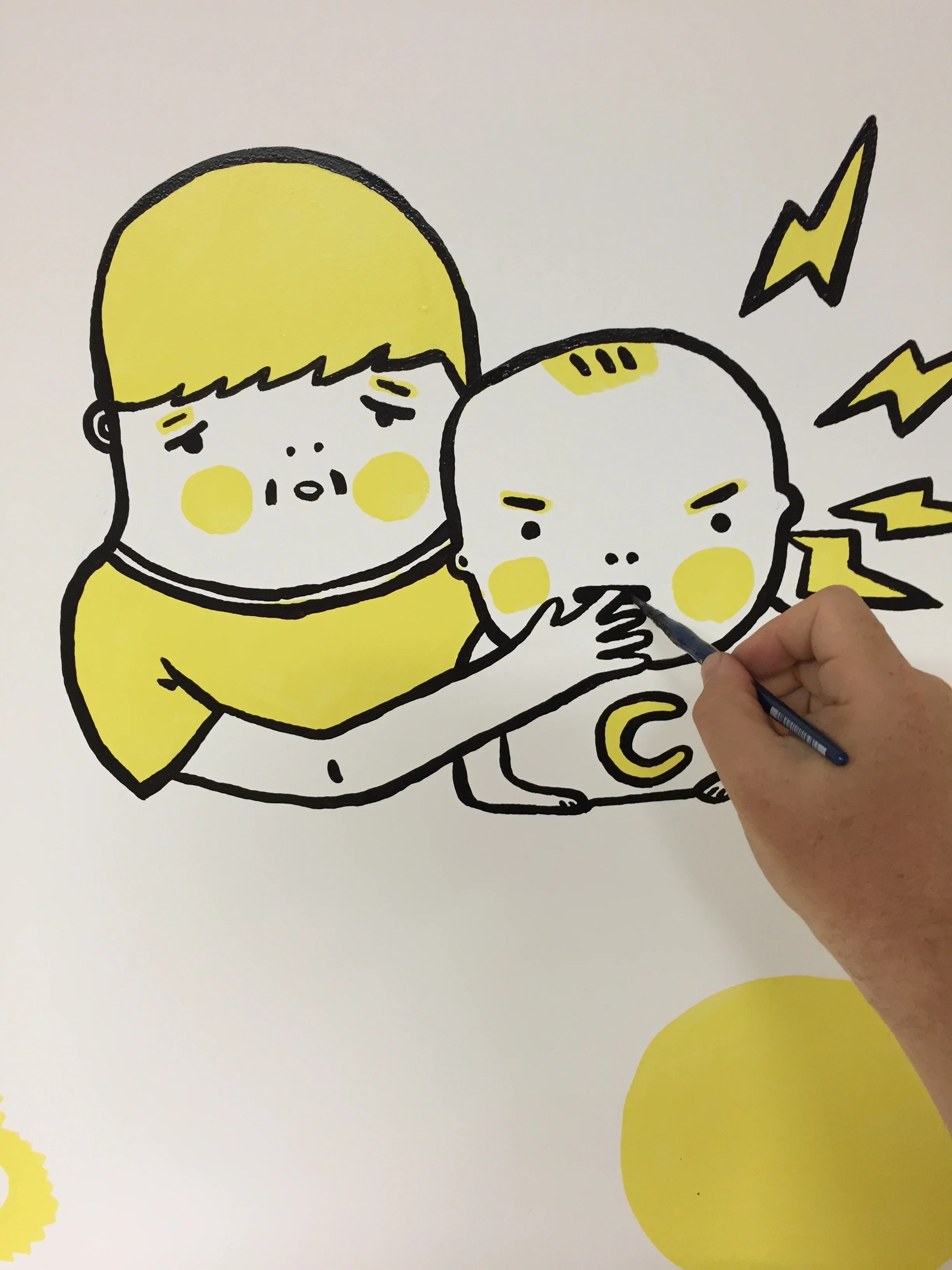 Painting "Charlie Bit My Finger Meme"&nbsp; 