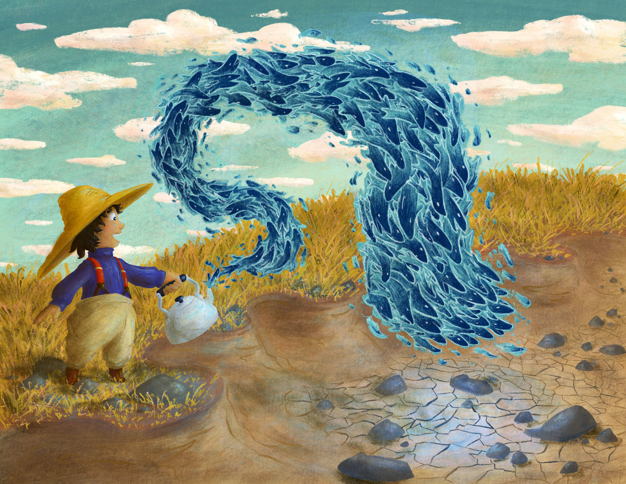 Returning the River Spirit (2018) 8.5x11 Inches