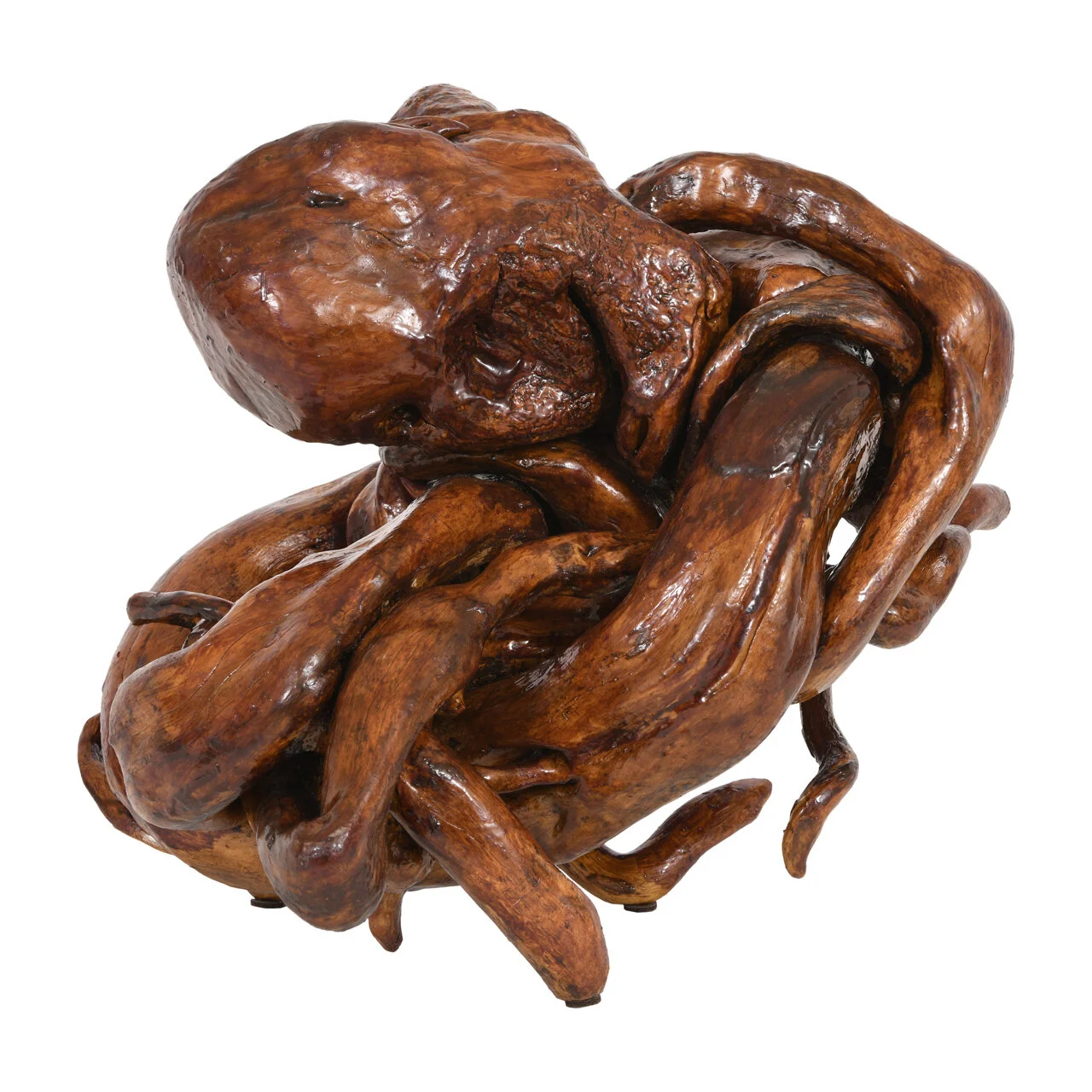 Pat Bily-Hao Reborn As Heʻe | Wood | $800 | 13"x15"x12"