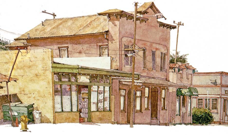 Horiuchi Row-watercolor NFS